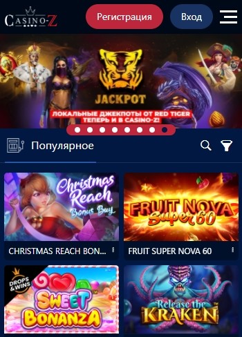 Casino Z rasmiy veb-sayti 